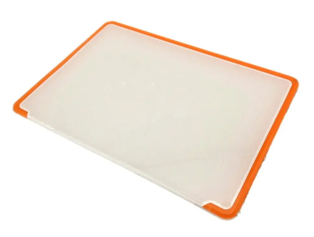 Plexiglas-Platte Motorrad 210 x 145 mm orange Einfassung SPM homologiert