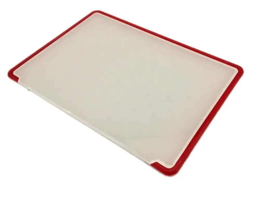 Plexiglas-Platte Motorrad 210 x 145 mm roter Rand zugelassen SPM