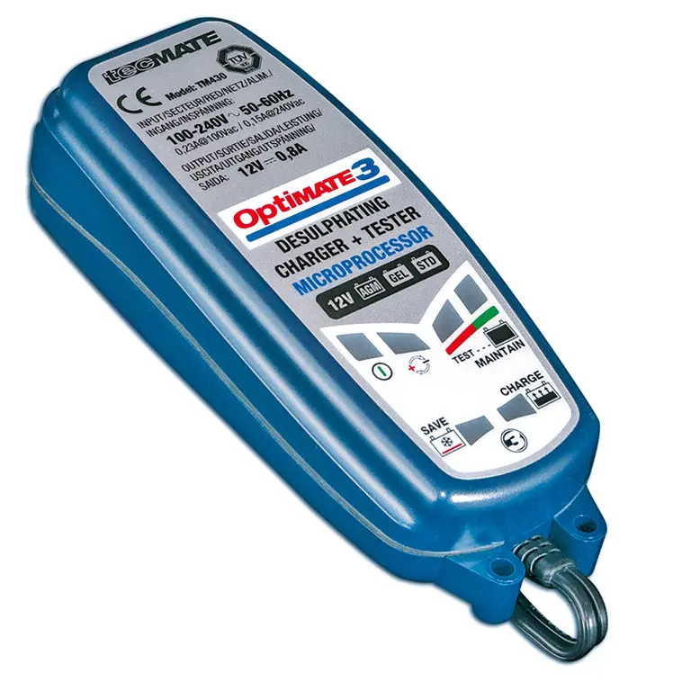 Chargeur OptiMate 3 12V 0.8A TM 430