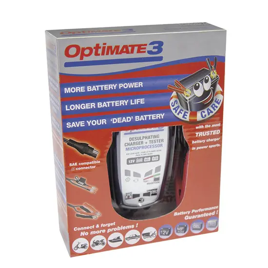 Ladegerät OptiMate 3 12V 0.8A TM 430 — Ansicht 2