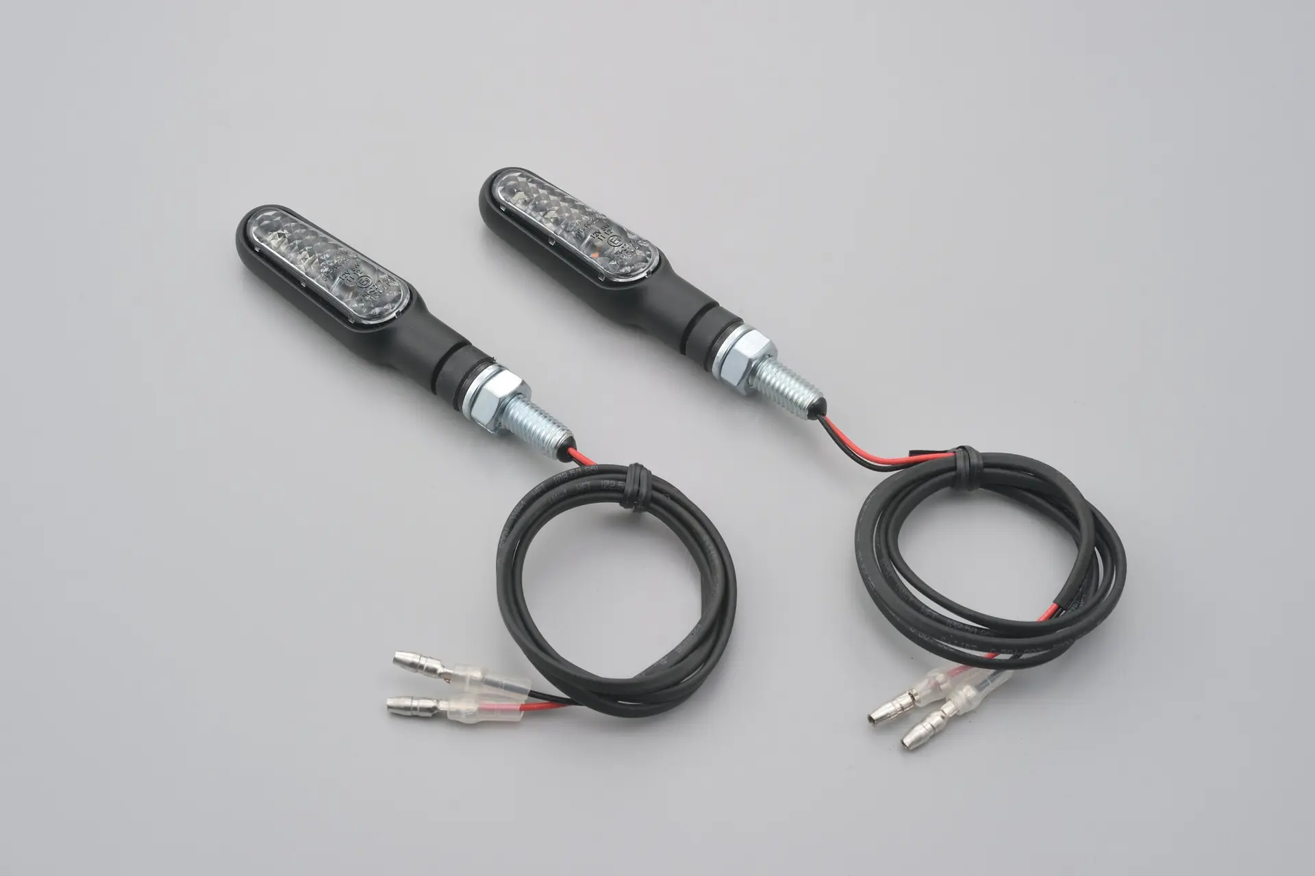 D-Light ブラック スモークレンズ LED ウインカー 2個セット Daytona