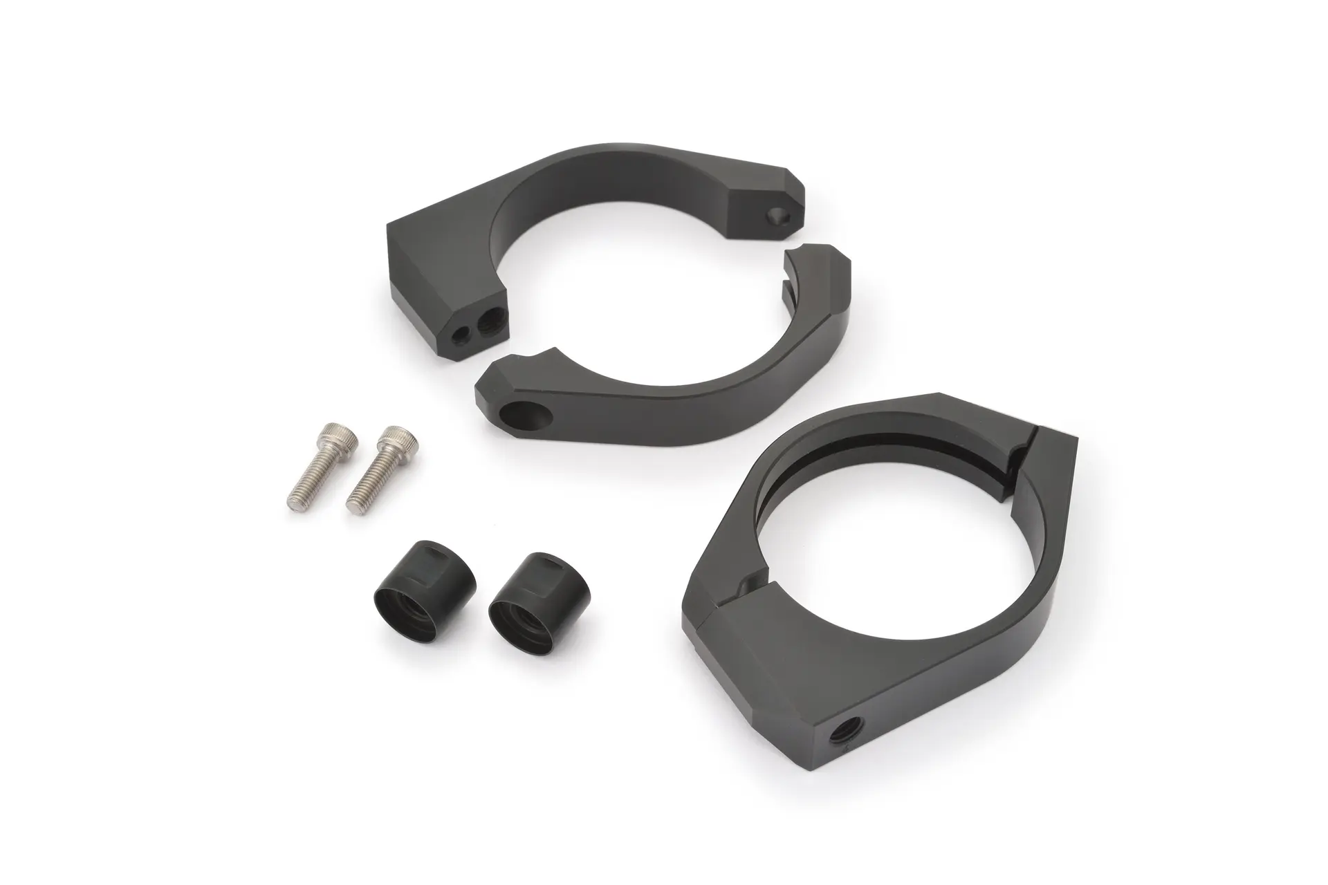 Jeu de colliers de fourche en aluminium dia. 59 pour support de clignotant Daytona (2 pcs)
