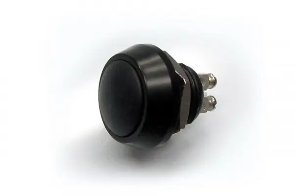 زر ضغط مفتاح M12 أسود Motogadget