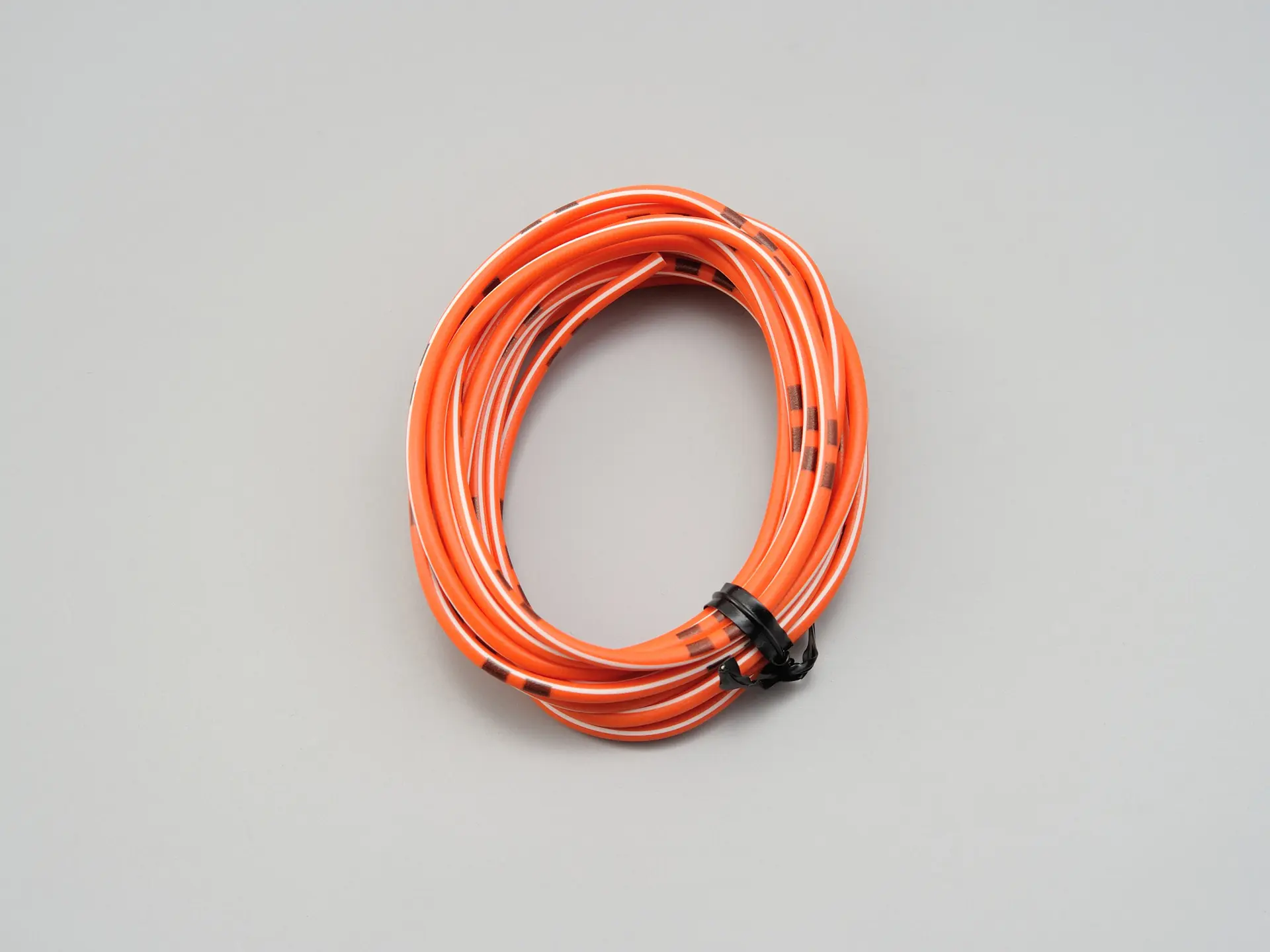 Farbdraht AVS0.75 orange/weiß 2m DAYTONA