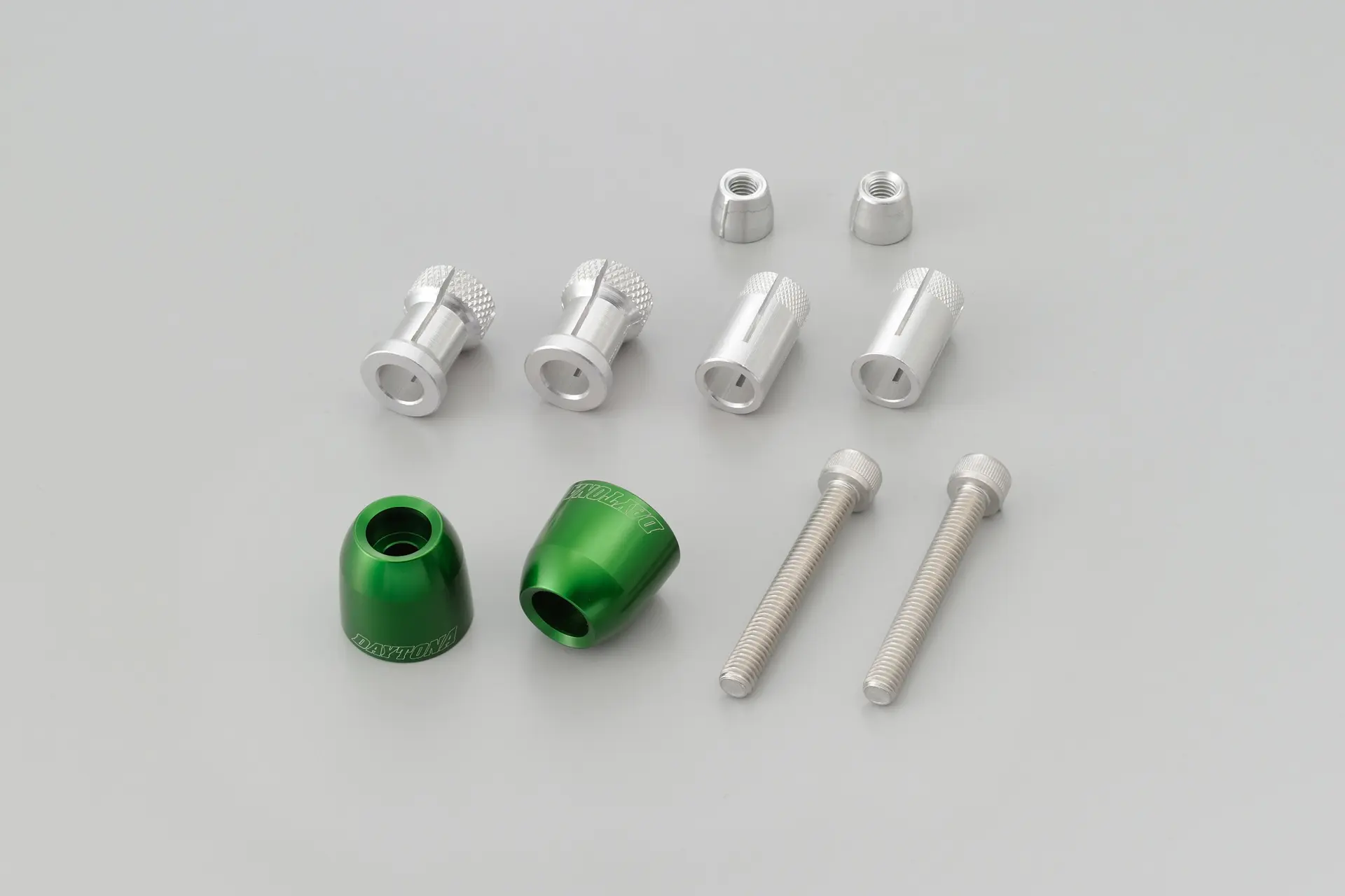 ڈیٹونا PINO-1 14-19MM گرین ہینڈل بار اینڈ ویٹ