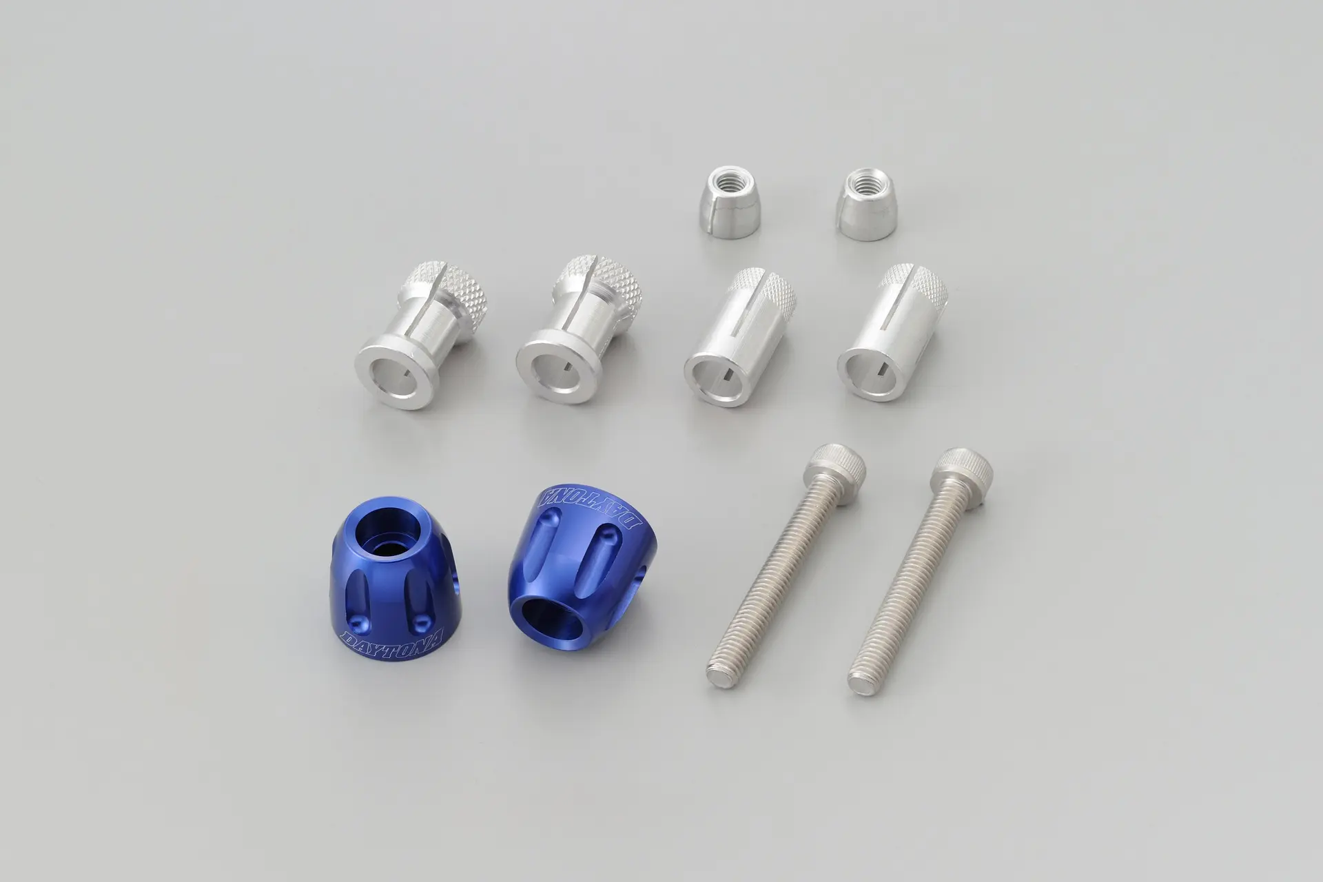 Embouts de guidon Daytona PINO-2 14-19 mm bleu