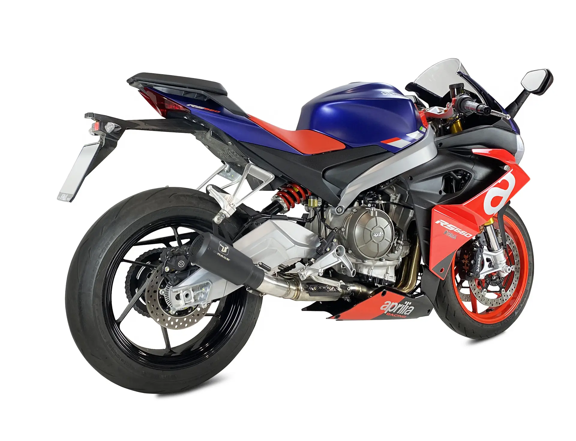Auspuff Ixrace MK2 schwarz Edelstahl Aprilia RS 660 2021-2023