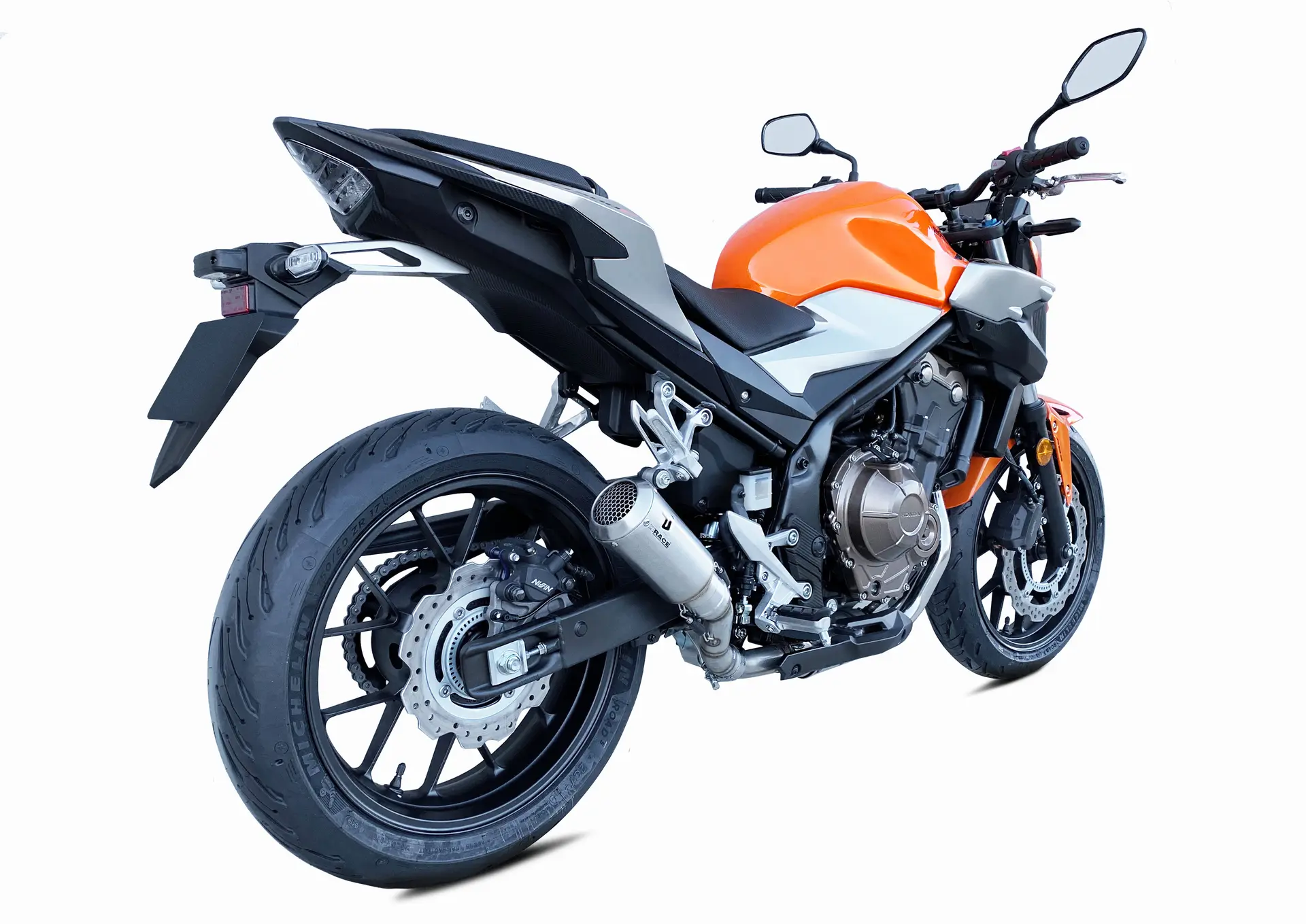 Schalldämpfer IXRACE MK2 Edelstahl Honda CB 500 F / CBR 500 R 2019-2022