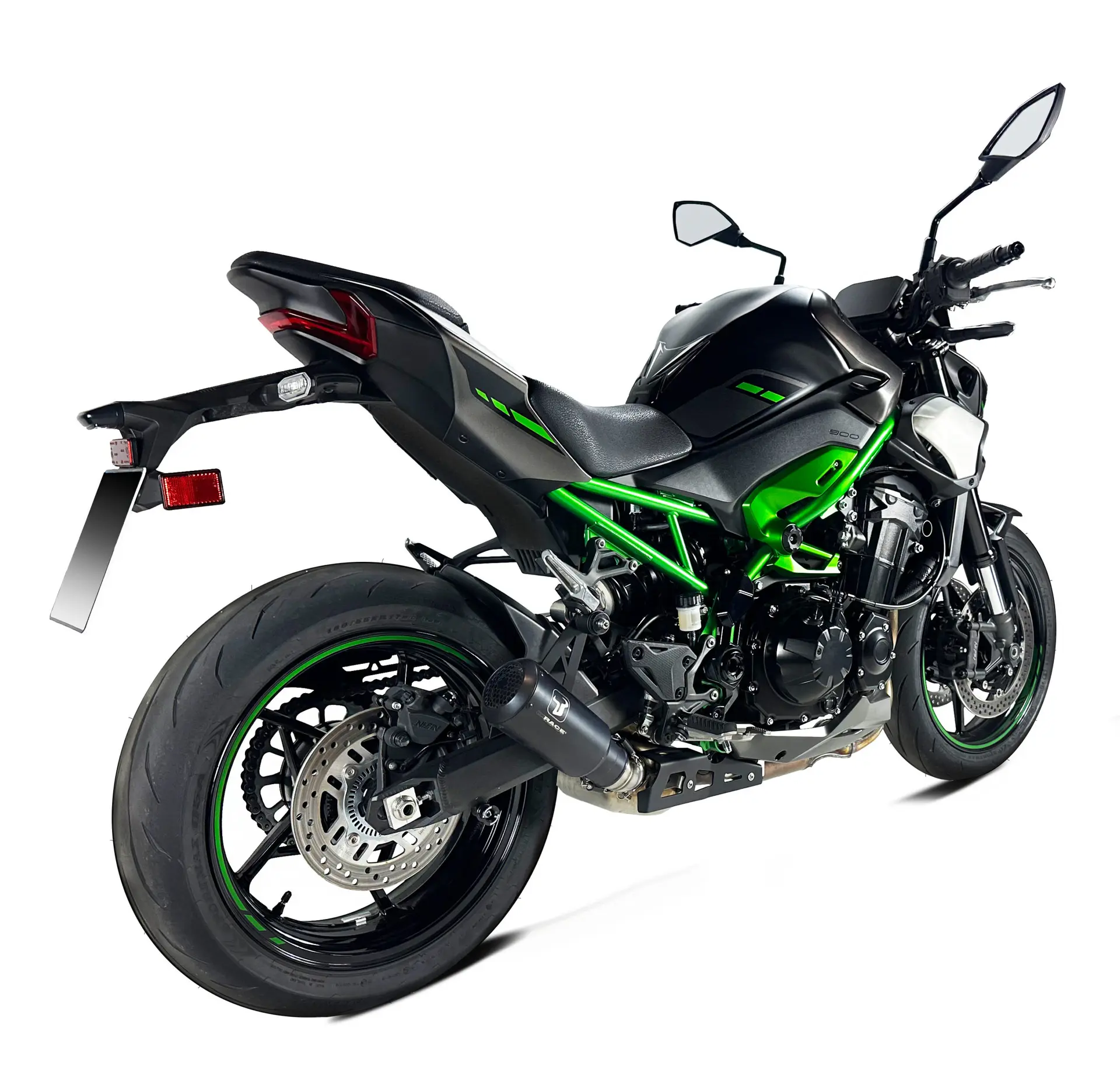 Homologierter Schalldämpfer IXRACE MK2 schwarz Kawasaki Z900 2025