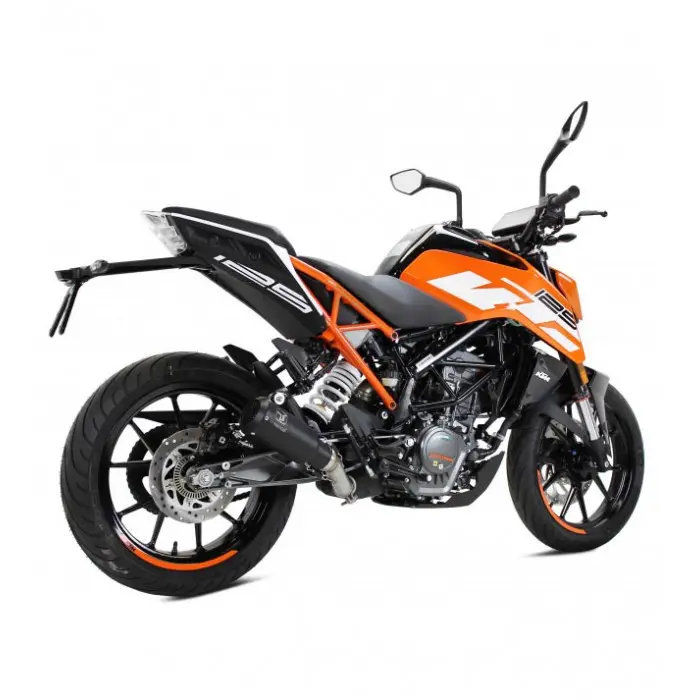 Глушитель (выхлопная система) IXRACE MK2 Black для KTM Duke 125 17-20