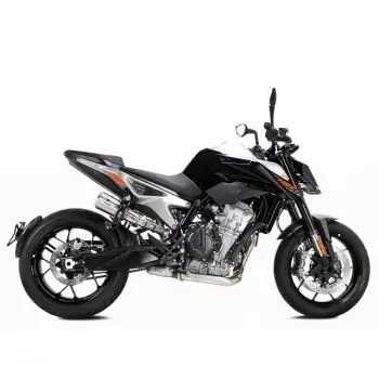 Avgas MK2 rostfritt IXRACE för KTM Duke 790 Adventure 19-20