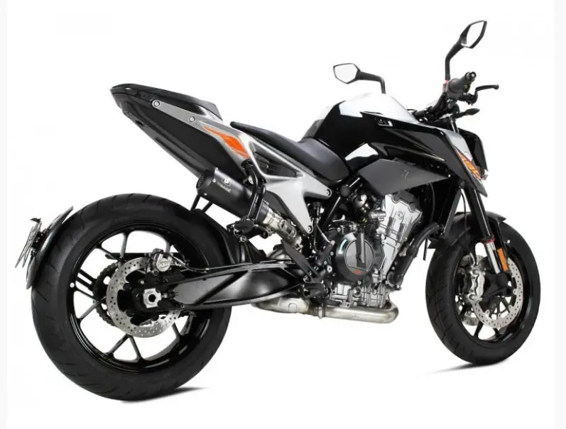 KTM ڈیوک 790 ایڈونچر 19-20 کے لیے MK2 بلیک IXRACE ایکزاسٹ