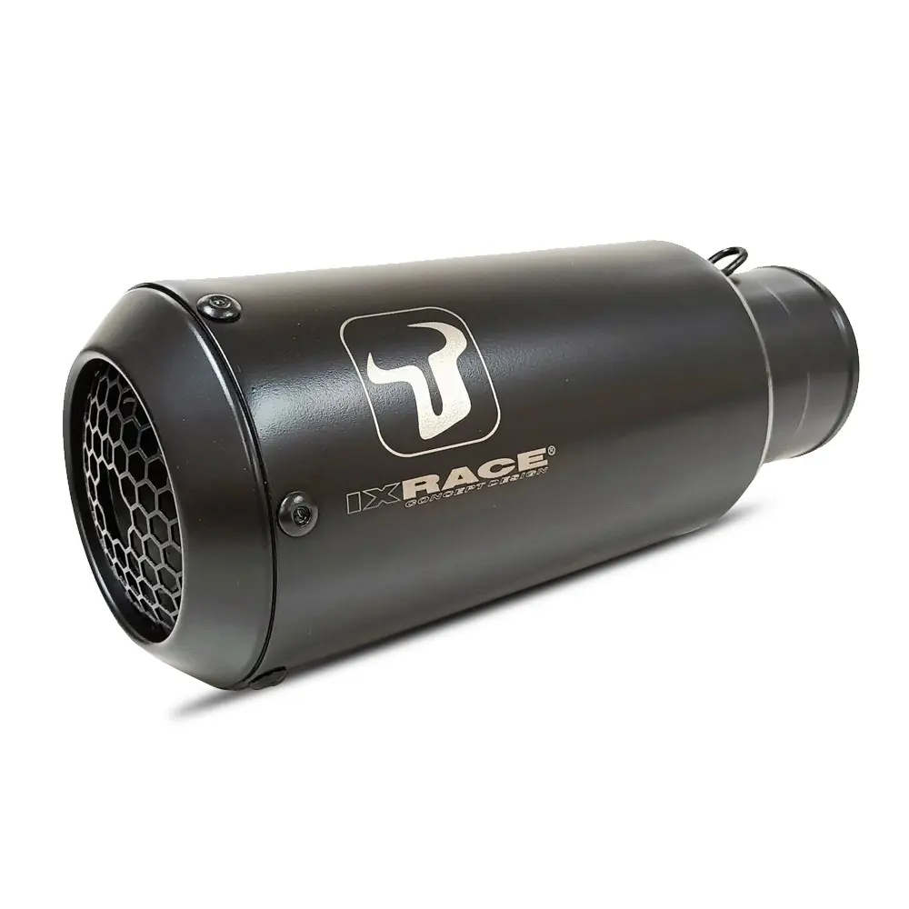 IXRACE MK2 黑色消音器 Triumph Speed-Scrambler 400 (2024-2025) 认证版