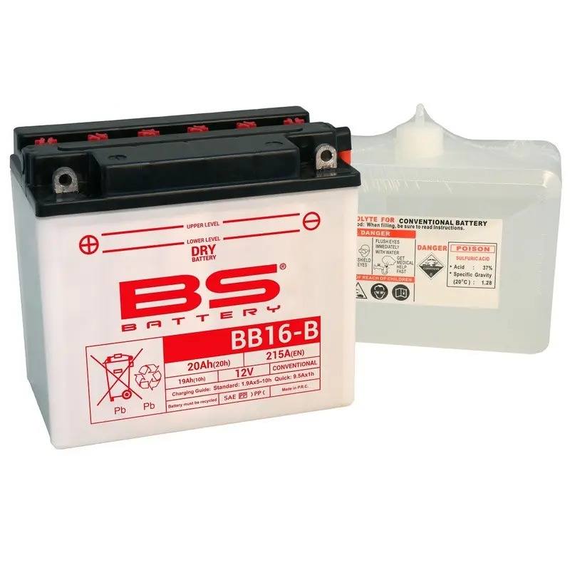 Batterie BB16-B mit Säurepack BS BATTERY