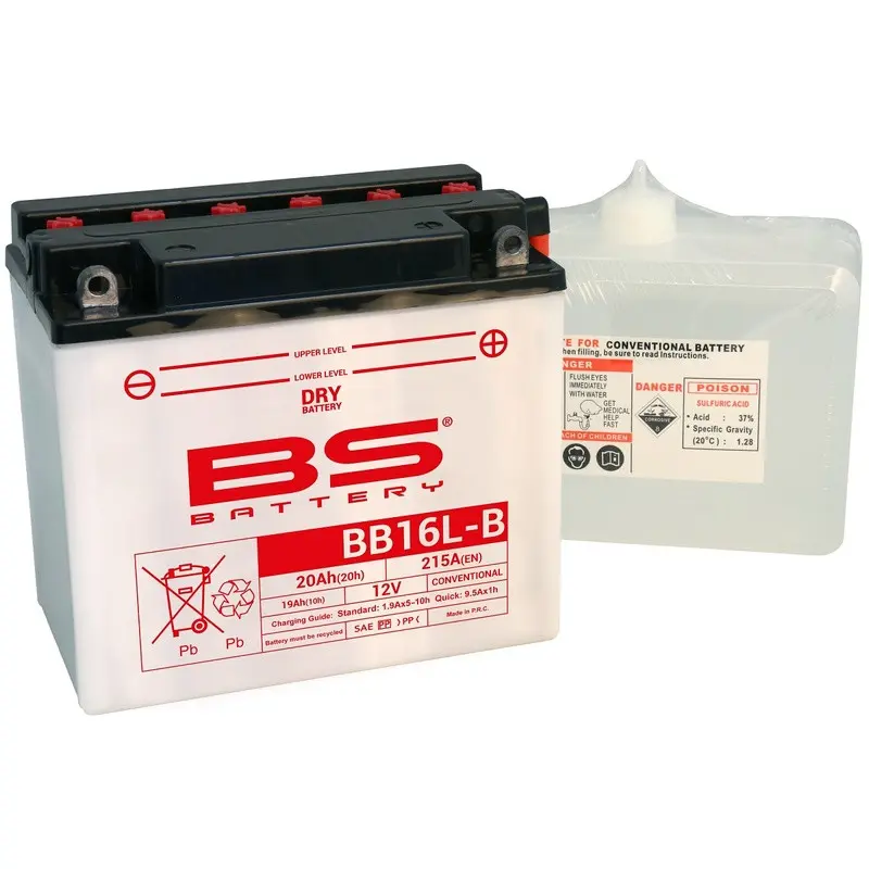 Baterie BB16L-B s kyselinovým balíčkem BS Battery