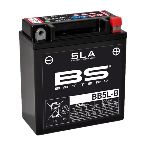 Batteria BB5L-B con pack acido BS BATTERY