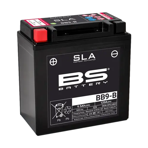 Batterie BB9-B mit Säurepack BS BATTERY