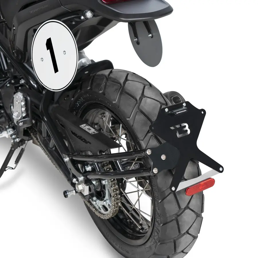 Barracuda Benelli Leoncino Side Naked 번호판 브라켓