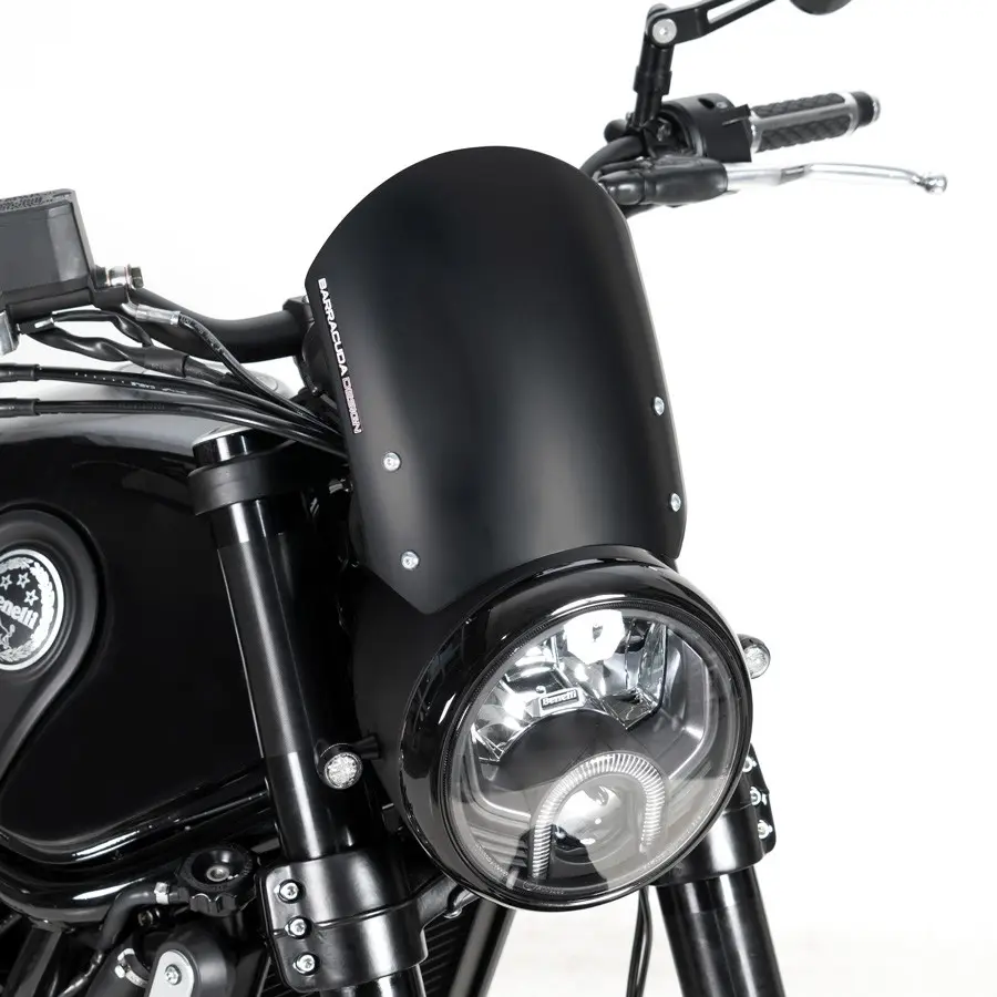 Větrovka Classic černá Barracuda Benelli Leoncino 500