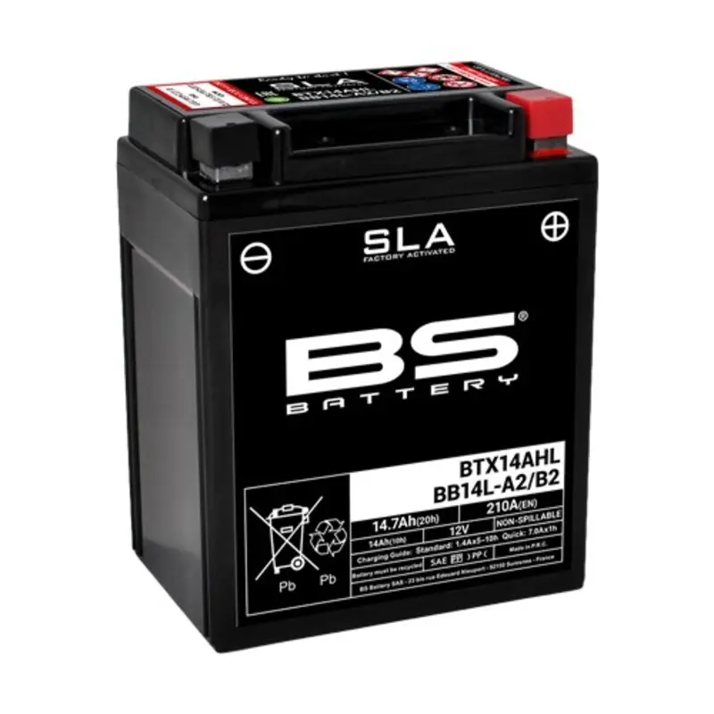 Batterie BTX14AHL / BB14L-A2/B2 BS BATTERY