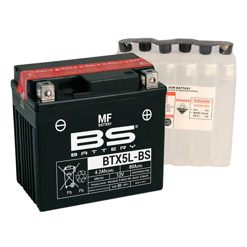 BS MF BTX5L-BS 납산 배터리