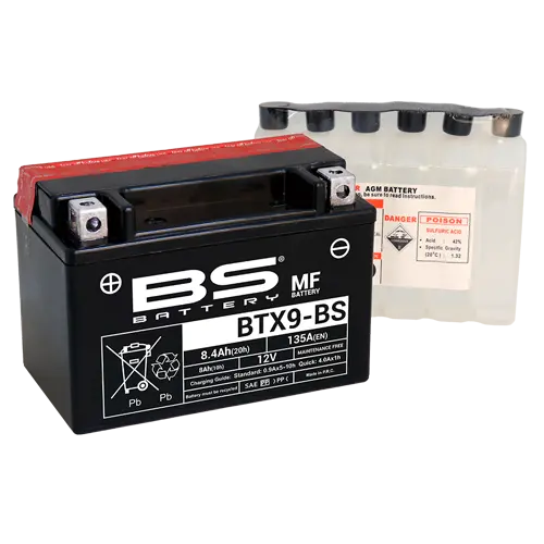 Batterie Bs-battery BTX9-BS plomb