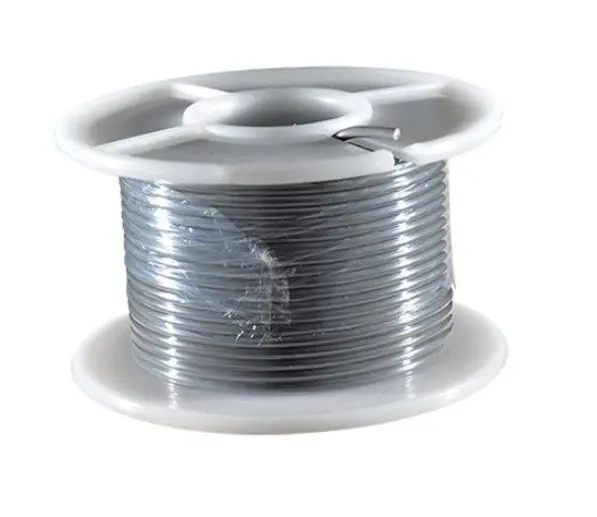 Fil électrique section 0,75 mm gris Brazoline - rouleau de 25 m