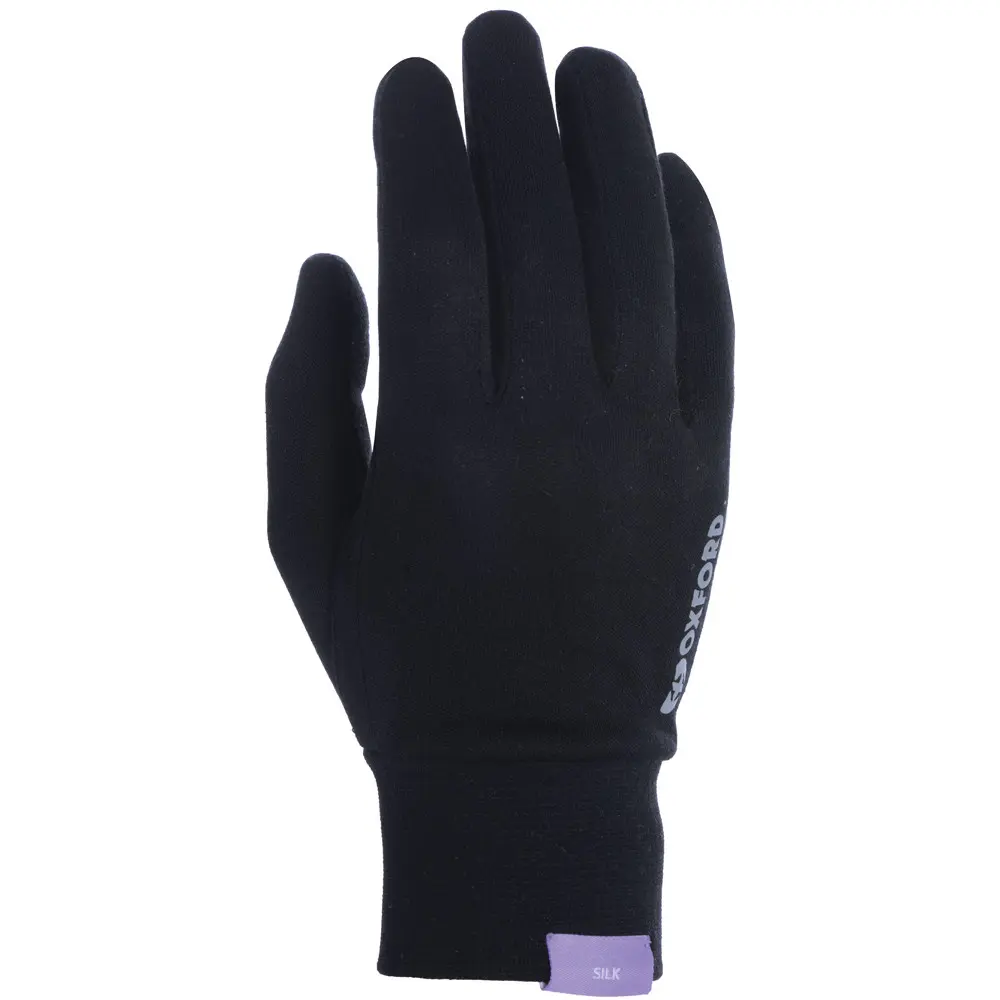 Sous-gants Deluxe Soie Noir L/XL OXFORD