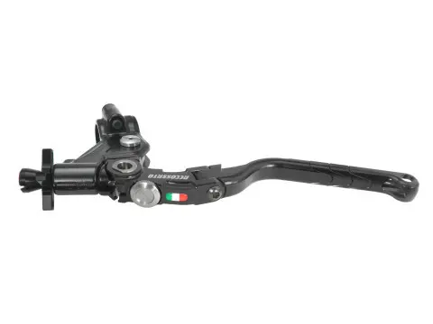 Komplette Kupplung mit Kabel und klappbarem schwarzen Hebel 24 mm ACCOSSATO — Ansicht 2