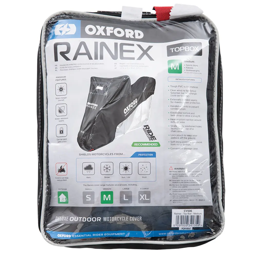 Funda Rainex con Top Case Medium OXFORD — vista 2