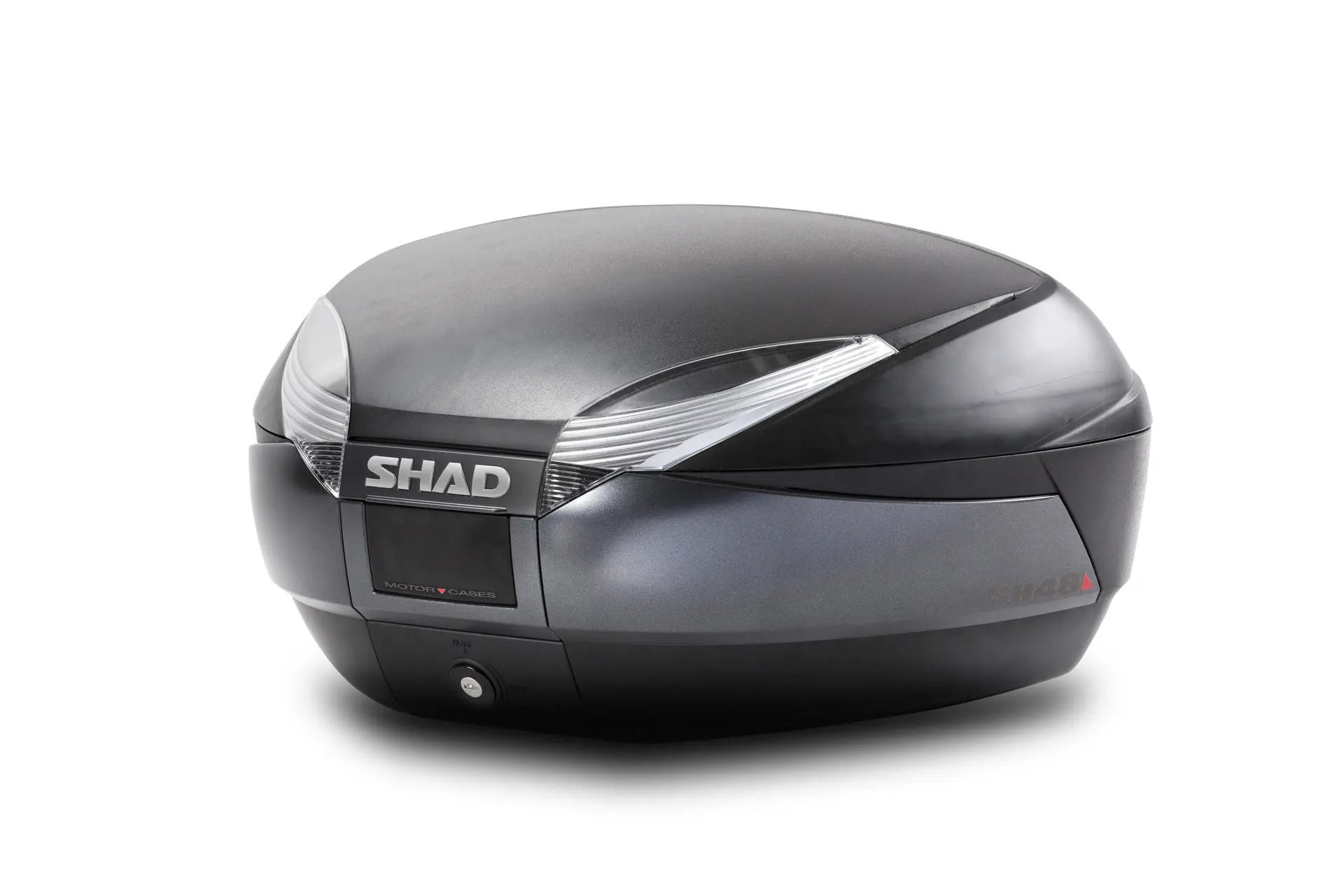 حقيبة علوية SH48 رمادي داكن فاخر من Shad