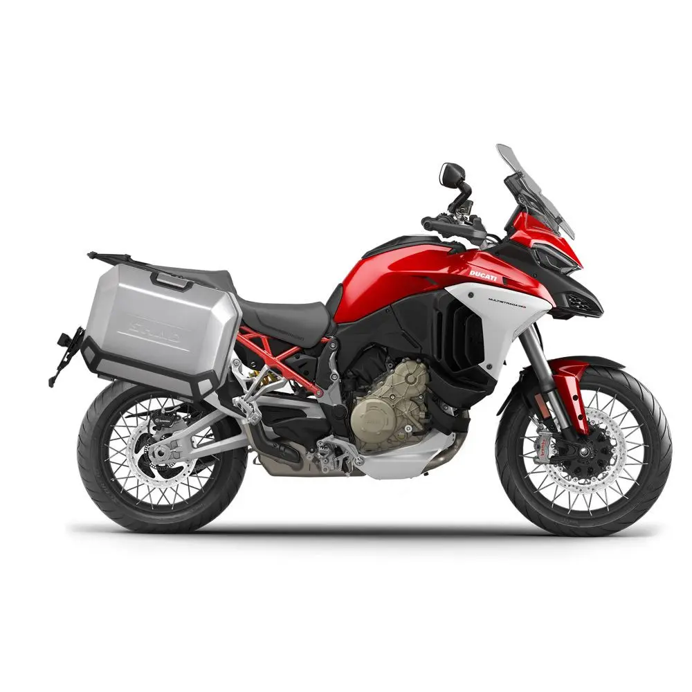 سائیڈ کیس فکسچر Shad 4P سسٹم Ducati 1200 V4-V4 S-V4 s sport multistrada 2021+2024 (D0MV114P)