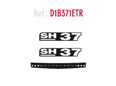 SHAD SH 37 2010 재접착식 사이드백