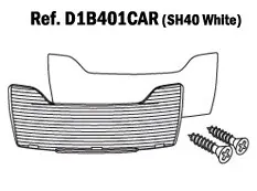 SHAD بیگ کیٹیگری SH40 سفید