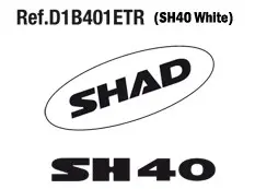SHAD SH40 2011 klistermærke