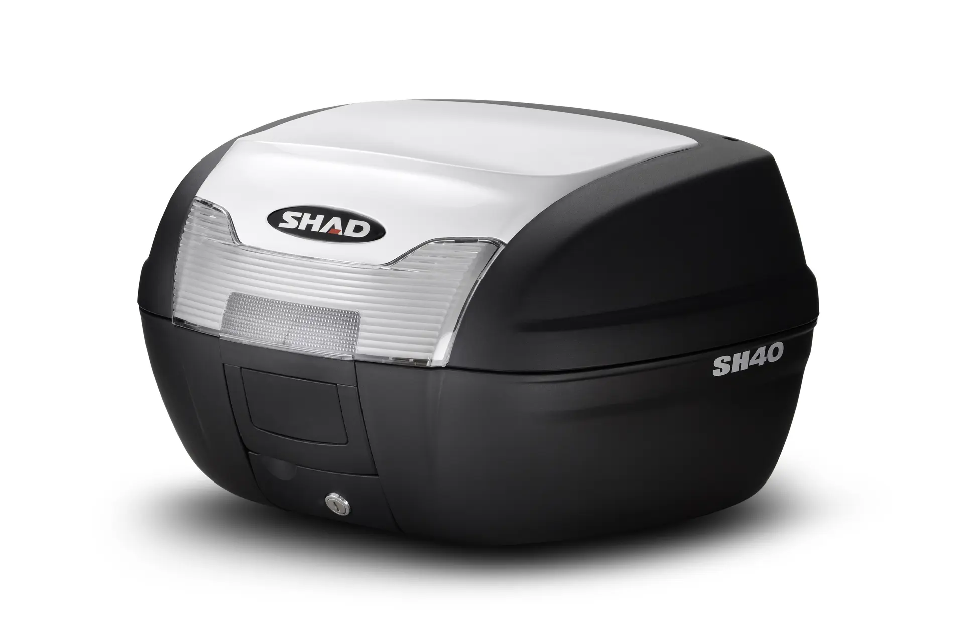 Kufr SHAD SH40 bílý — pohled 2