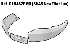 SHAD SH48 그레이 사이드 백