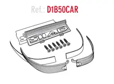 Oglindă retrovizoare SHAD Re.catadioptric SH50