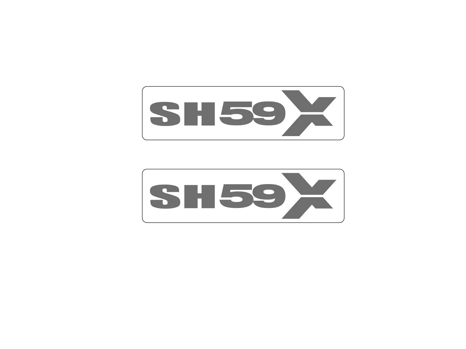 Sticker-Set SH59X 2016 SHAD