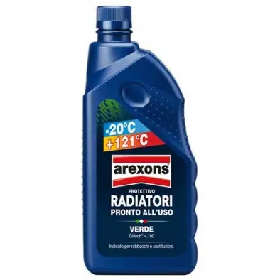 Liquide de refroidissement Arexons universel -20°C +121°C vert 1L