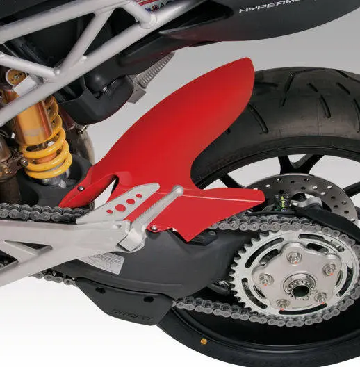 Garde-boue arrière noir mat Barracuda Ducati HyperMotard 796 / 1100