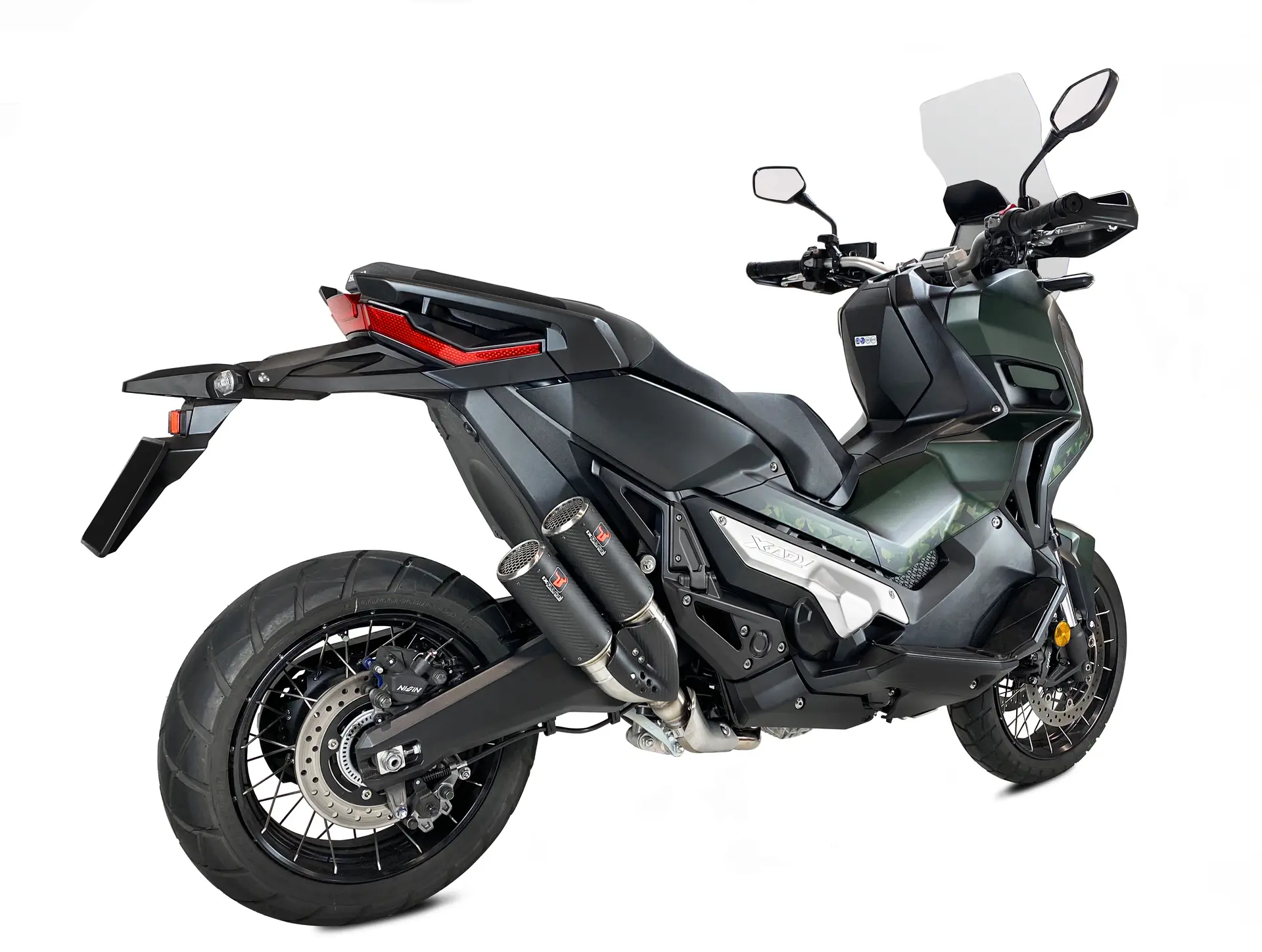 Knalpot Ixrace DC2 karbon Honda XAdv 750 2017-2022