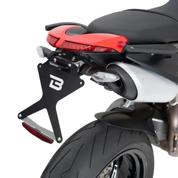 Support de plaque Ducati Hypermotard 950 pour clignotants origine Barracuda