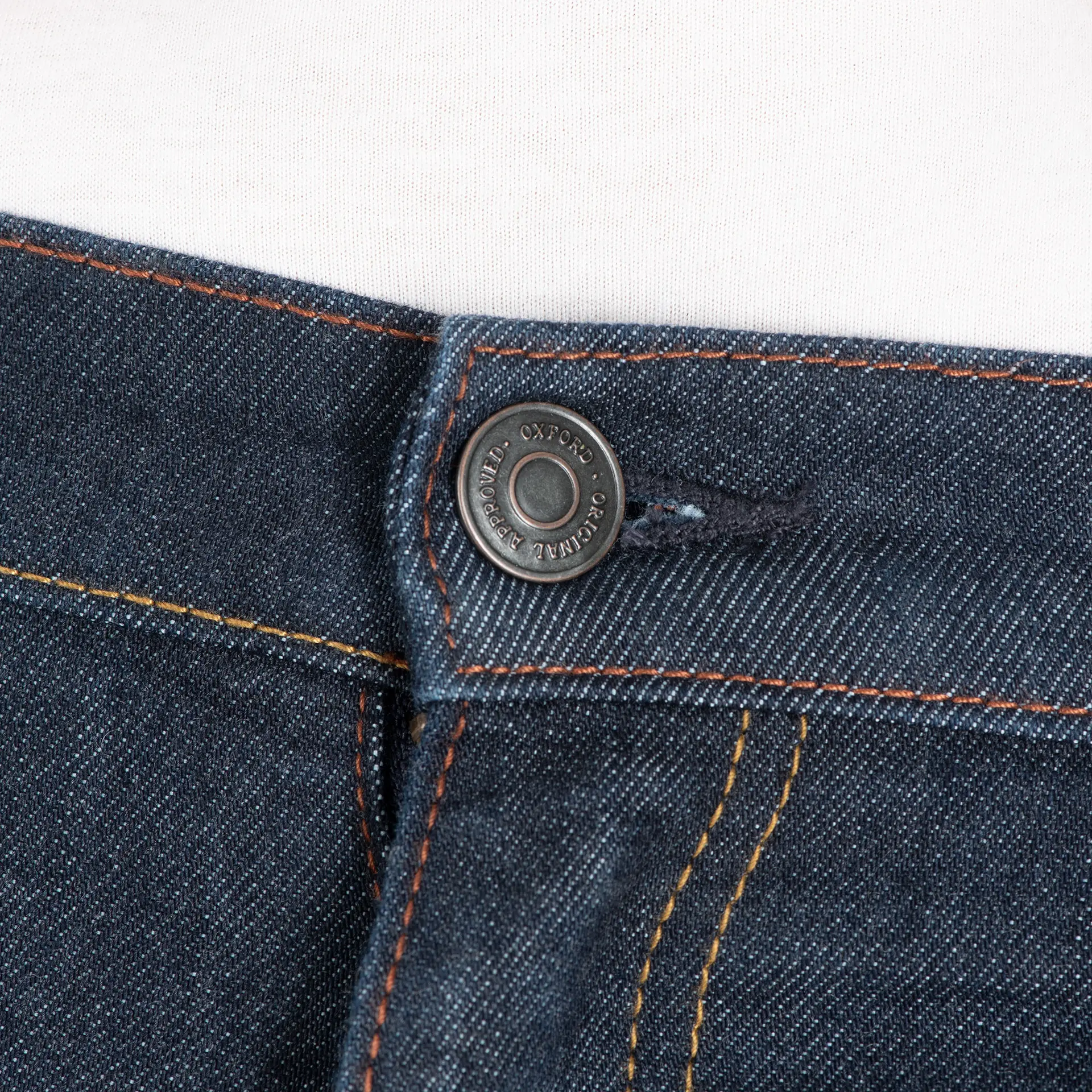 Tiesūs džinsai OXFORD AAA Dark Aged 30/30 Vyrams — 3 vaizdas