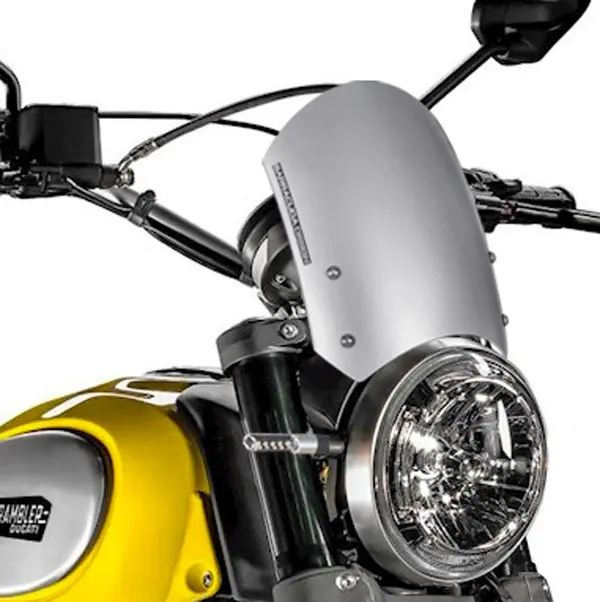 Classic Sølv Vindafleder Barracuda Ducati Scrambler