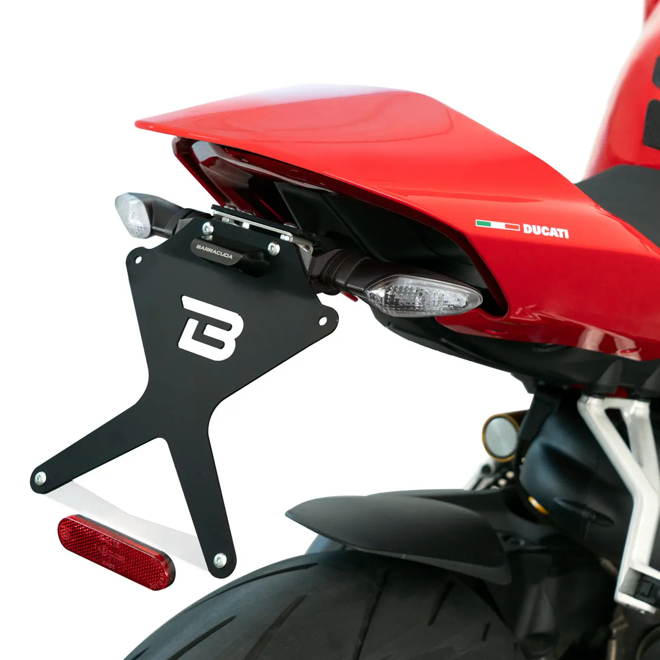 Kit plastique support de plaque Barracuda Ducati Panigale V4 2020 / Streetfighter V4