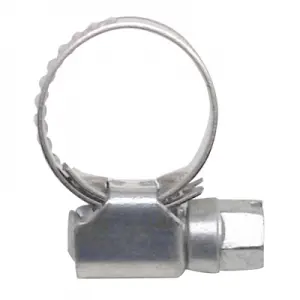 Пакет из 10 хомутов металлических с червячной передачей 10x16 Brazoline
