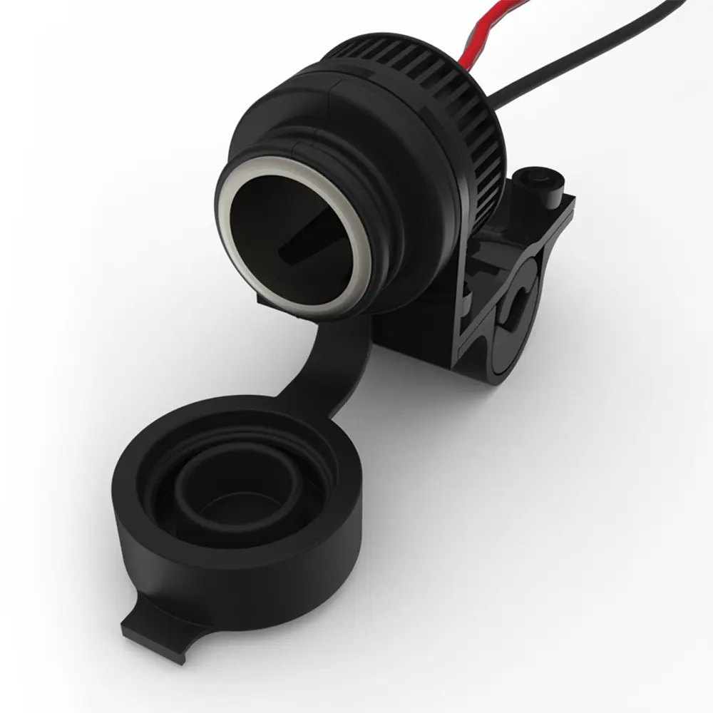 12V STD Accessory Plug Socket and 1.2mtr 10amp fused loom OXFORD