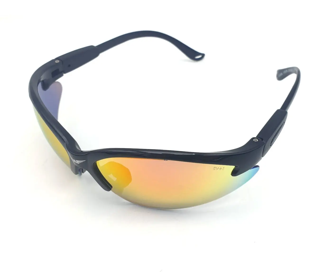 Lunettes de Soleil Moto BRAZOLINE Verre Rouge Incassable UV400