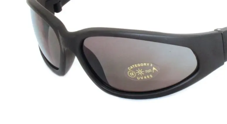 Motorrad-Sonnenbrille BRAZOLINE HERCULES getönte bruchsichere Gläser UV400 — Ansicht 4